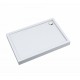 SCHEDPOL, SCHEDLINE COLLECTION Cameron White Brodzik prostokątny Stabilsound® 70x100x12cm, biały.