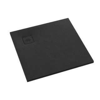 Schedpol Schedline Collection Protos Black Stone 80x80x3,5 cm, szary kamień