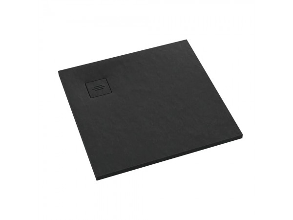 Schedpol Schedline Collection Protos Black Stone 90x90x3,5 cm, szary kamień