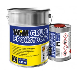 WIM GRUNT EPOKSYDOWY 4KG (A+B)