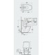 RAK CERAMICS Zestaw SENSATION Kompakt: Miska WC Rimless do kompaktu 62cm & zbiornik do kompaktu, zasilanie dolne & Deska WC W/O