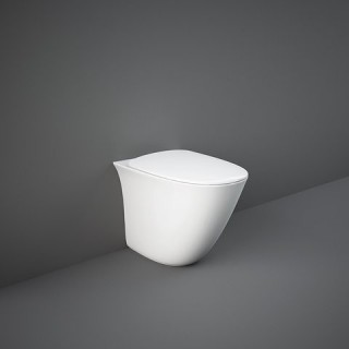 RAK CERAMICS Sensation Miska WC stojąca rimless 52x38  cm, biały połysk